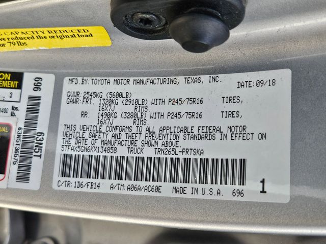 Certified Used 2019 Silver Toyota SR image 31
