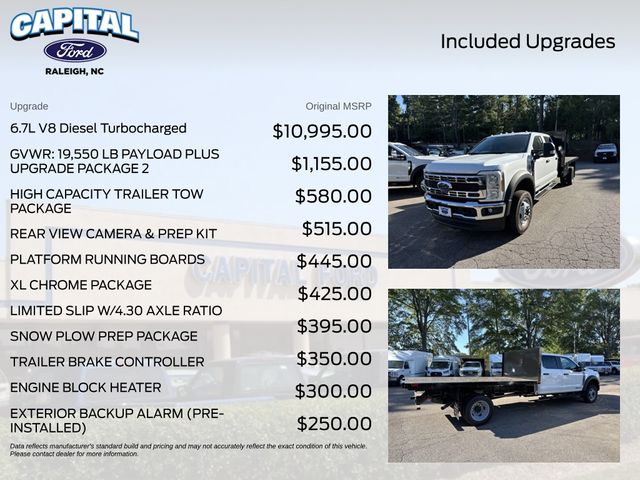 New 2026 White Ford 12FT FLATBED image 3