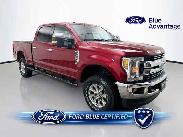 Ruby Red Metallic 2019 Ford F-250 Super Duty Pickup Truck Four-Wheel Drive 6-Speed Automatic