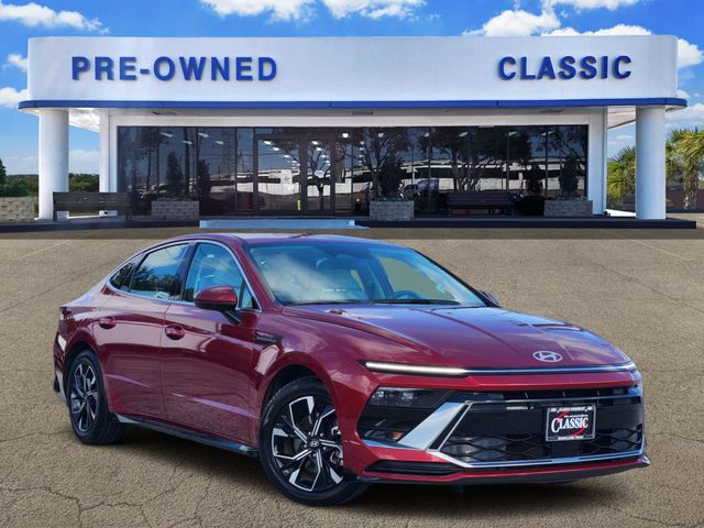 2025 Hyundai Sonata SEL Red at Wharton Chevrolet GMC