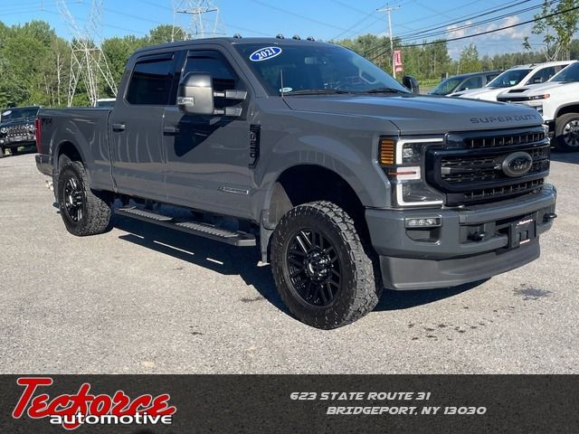 2021 Ford F-250SD Lariat - Gray Metallic exterior view 1