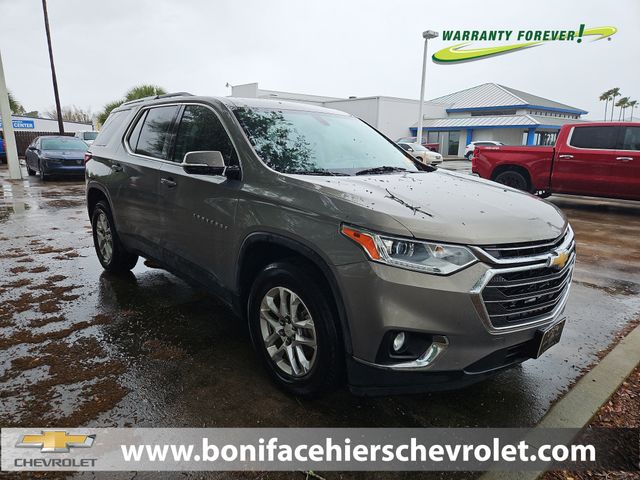 Pepperdust Metallic 2018 Chevrolet Traverse LT Cloth FWD SUV / Crossover Front-Wheel Drive 9-Speed Automatic