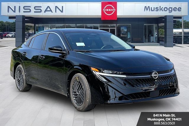 Super Black 2026 Nissan Sentra Sedan Front-Wheel Drive Continuously Variable Transmission