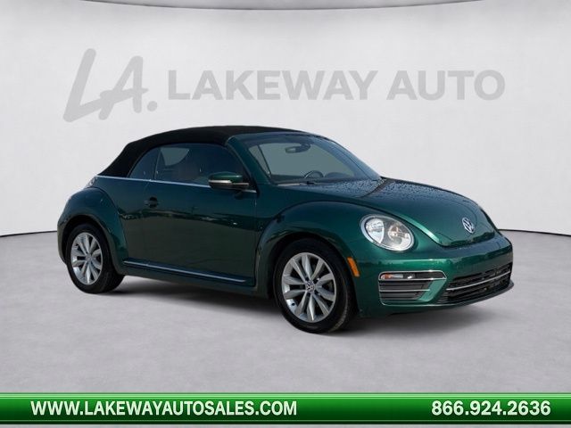 Green 2017 Volkswagen Beetle Convertible Front-Wheel Drive 6-Speed Automatic