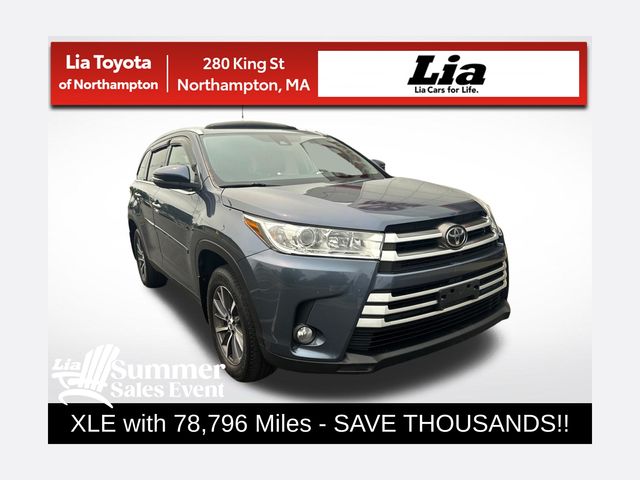 Shoreline Mist 2019 Toyota Highlander SUV / Crossover All-Wheel Drive 8-Speed Automatic