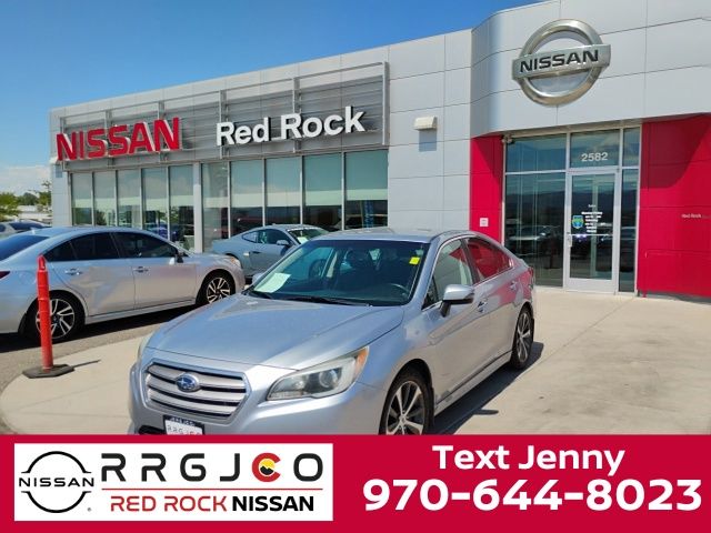 Ice Silver Metallic 2015 Subaru Legacy Sedan All-Wheel Drive Continuously Variable Transmission