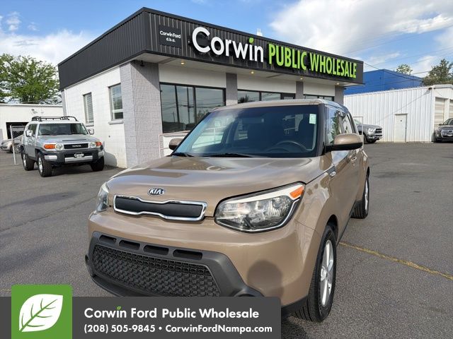 Latte Brown 2014 Kia Soul Base Wagon Front-Wheel Drive 6-Speed Automatic
