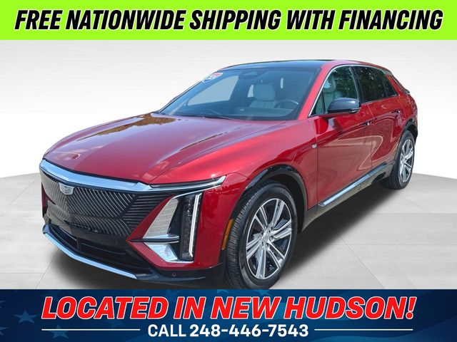 Radiant Red Tintcoat 2024 Cadillac LYRIQ SUV / Crossover Rear-Wheel Drive 1-Speed Automatic