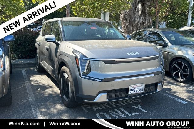 Pebble Gray 2024 Kia EV9 SUV / Crossover Rear-Wheel Drive 1-Speed Automatic