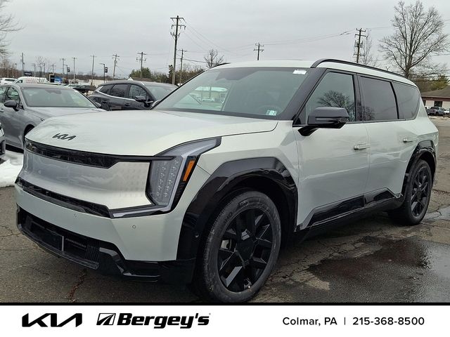 White (Ivory Silver) 2026 Kia EV9 Land AWD SUV / Crossover All-Wheel Drive 1-Speed Automatic