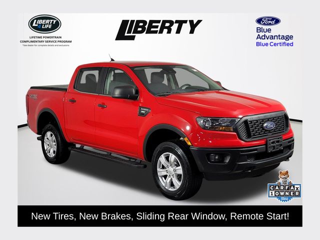 Race Red 2020 Ford Ranger Pickup Truck Four-Wheel Drive Automatic