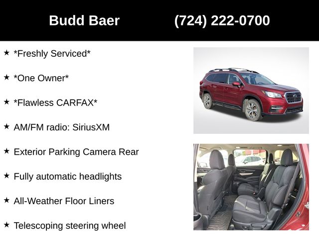 used 2020 Subaru Ascent car, priced at $17,445