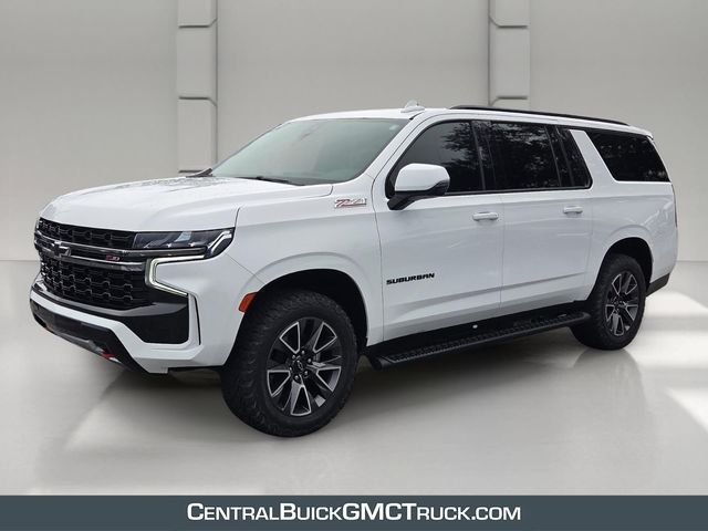 Summit White 2022 Chevrolet Suburban SUV / Crossover Four-Wheel Drive 