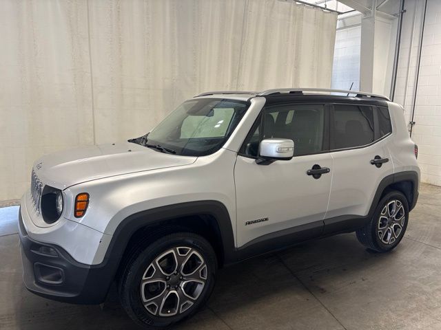Glacier Metallic 2017 Jeep Renegade SUV / Crossover Four-Wheel Drive 9-Speed Automatic