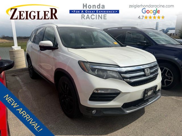 White Diamond Pearl 2016 Honda Pilot Touring AWD SUV / Crossover All-Wheel Drive 9-Speed Automatic