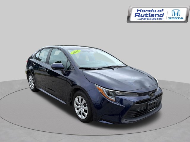 Blueprint 2024 Toyota Corolla Sedan Front-Wheel Drive Continuously Variable Transmission