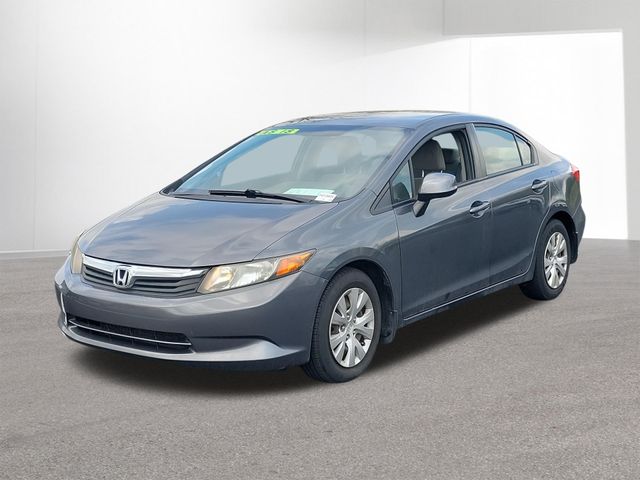 2012 Honda Civic LX Sedan Front-Wheel Drive 5-Speed Automatic