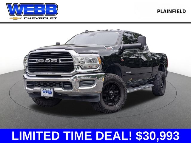 Diamond Black Crystal Pearlcoat 2019 RAM 2500 Pickup Truck Four-Wheel Drive 6-Speed Automatic
