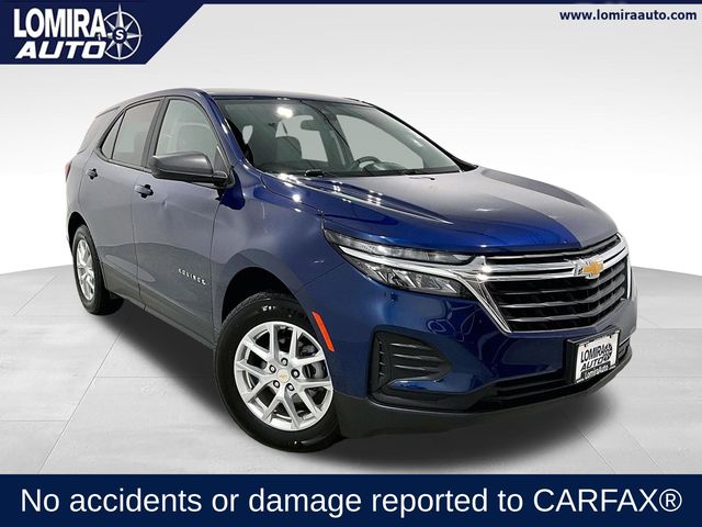 Blue Glow Metallic 2023 Chevrolet Equinox SUV / Crossover Four-Wheel Drive 6-Speed Automatic Overdrive