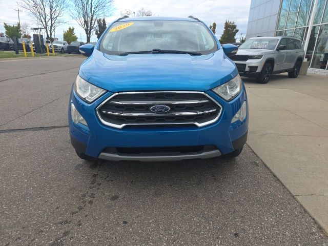 2020 Ford EcoSport Titanium - Blue Candy exterior view 2