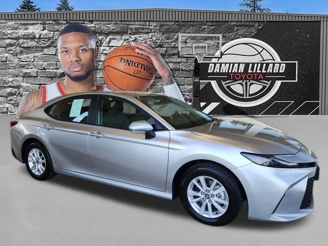 Celestial Silver Metallic 2025 Toyota Camry Sedan All-Wheel Drive Continuously Variable Transmission