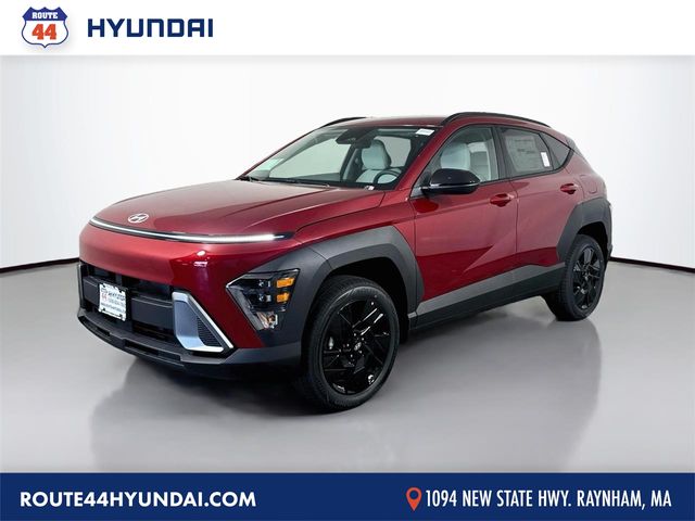 Red Metallic 2026 Hyundai Kona SEL Sport AWD SUV / Crossover All-Wheel Drive Continuously Variable Transmission