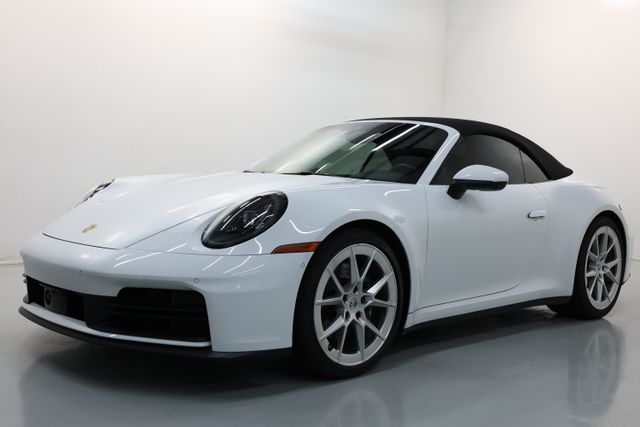 White 2025 Porsche 911 Convertible Rear-Wheel Drive 8-Speed Automatic