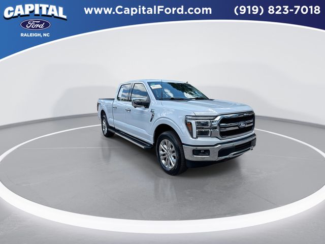 Certified Used 2025 Space White Metallic Ford Lariat image 2