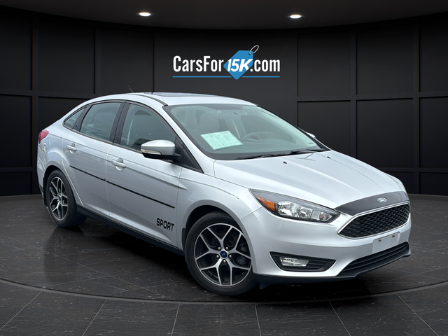 Ingot Silver 2018 Ford Focus Sedan Front-Wheel Drive 6-Speed Automatic