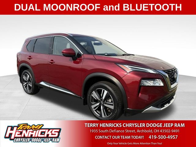 Red (Scarlet Ember Tintcoat) 2023 Nissan Rogue SUV / Crossover All-Wheel Drive Continuously Variable Transmission