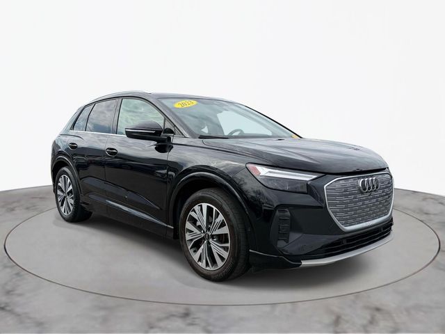Black Metallic 2023 Audi Q4 e-tron Premium Plus 40 SUV / Crossover Rear-Wheel Drive Automatic