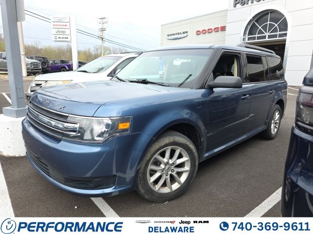 Blue 2019 Ford Flex SE FWD SUV / Crossover Front-Wheel Drive 6-Speed Automatic