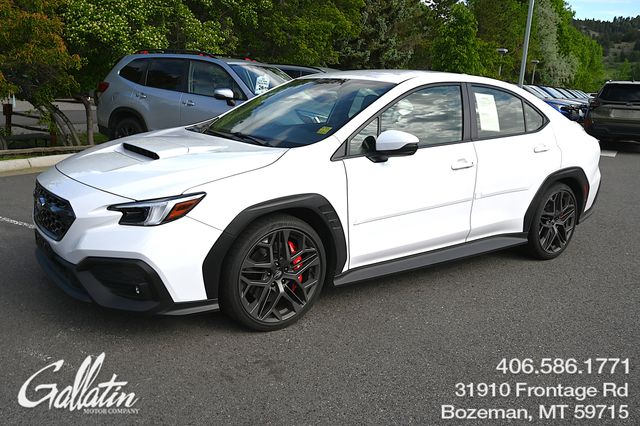 Ceramic White 2024 Subaru WRX TR AWD Sedan All-Wheel Drive 6-Speed Manual