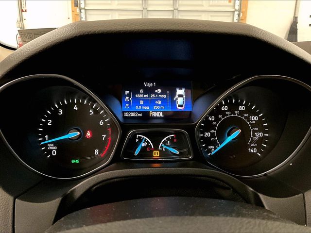 2018 Ford Focus S White at Phil Fitts Ford