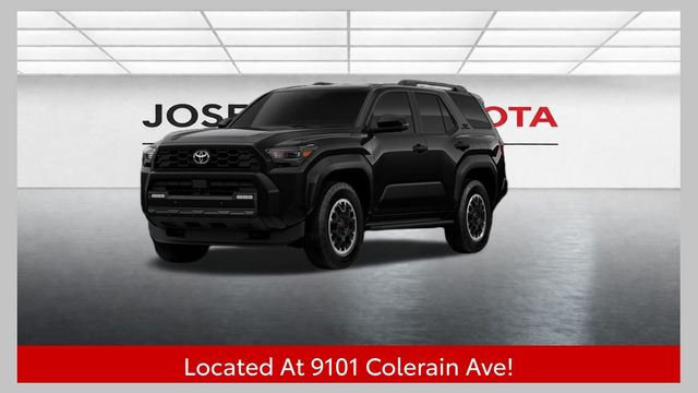 Black 2026 Toyota 4Runner TRD Off-Road Premium 4WD SUV / Crossover Four-Wheel Drive 8-Speed Automatic