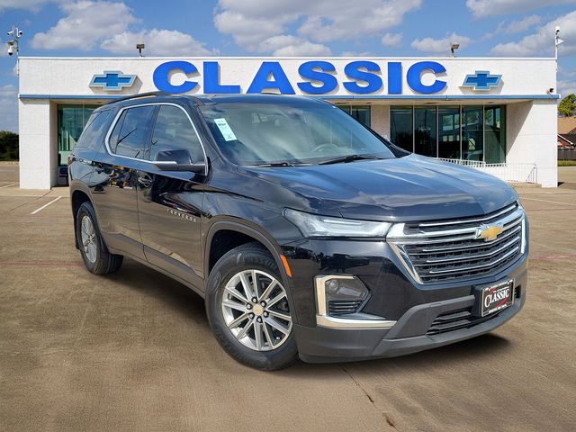 Mosaic Black Metallic 2023 Chevrolet Traverse LT Cloth AWD SUV / Crossover Four-Wheel Drive 9-Speed Automatic