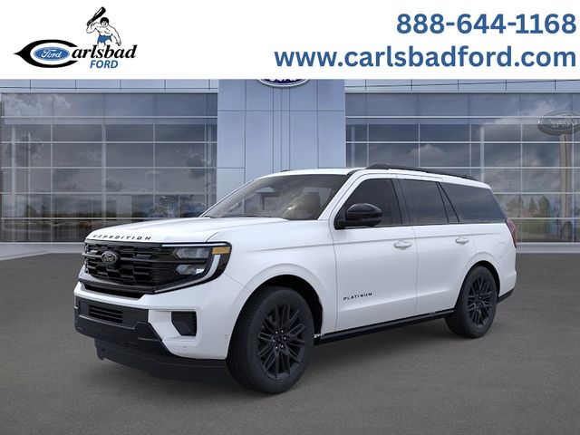 White Metallic 2025 Ford Expedition Platinum 4WD SUV / Crossover Four-Wheel Drive Automatic