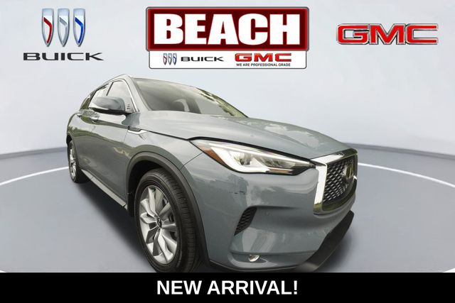 Slate Gray 2022 INFINITI QX50 Essential FWD SUV / Crossover Front-Wheel Drive Continuously Variable Transmission