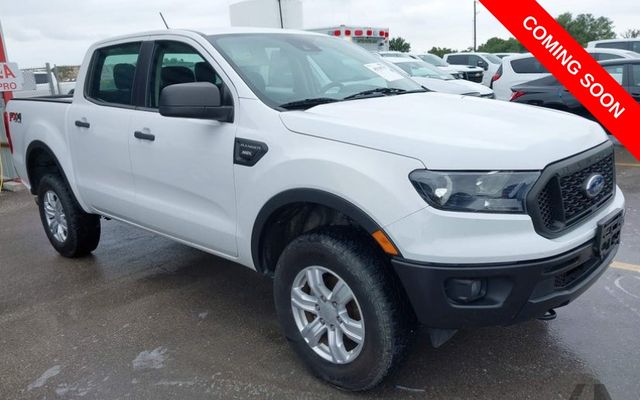 Oxford White 2021 Ford Ranger XL SuperCrew 4WD Pickup Truck Four-Wheel Drive Automatic