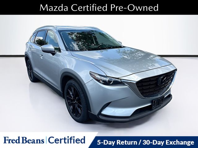 Sonic Silver Metallic 2023 Mazda CX-9 Touring Plus AWD SUV / Crossover All-Wheel Drive 6-Speed Automatic