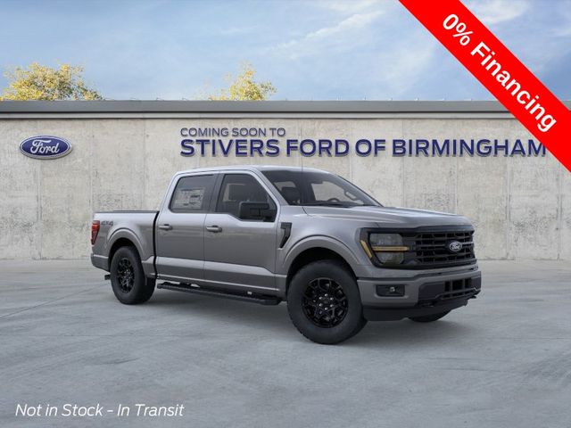 Gray Metallic 2026 Ford F-150 Pickup Truck Four-Wheel Drive Automatic