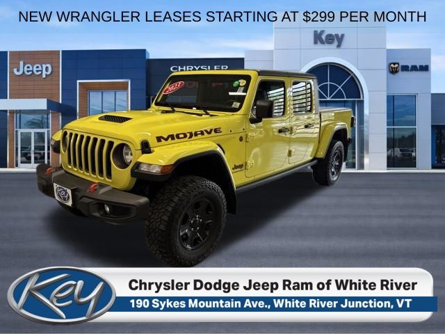 High Velocity Clearcoat 2023 Jeep Gladiator Pickup Truck Four-Wheel Drive 8-Speed Automatic