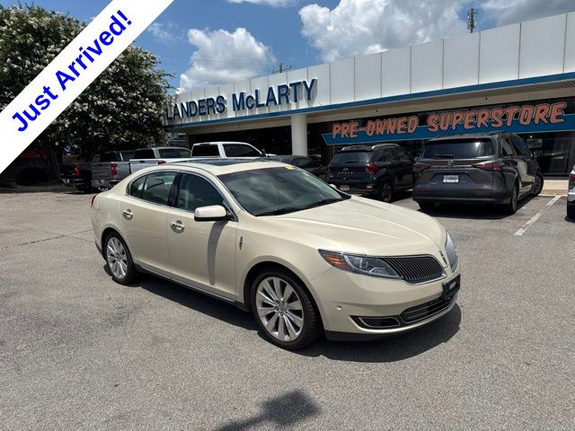 Gray (Platinum) 2014 Lincoln MKS Sedan All-Wheel Drive 6-Speed Automatic