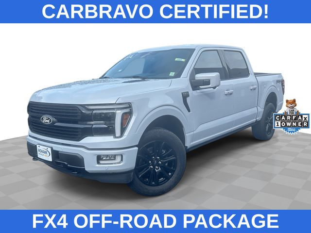 White Metallic 2025 Ford F-150 Pickup Truck Four-Wheel Drive Automatic