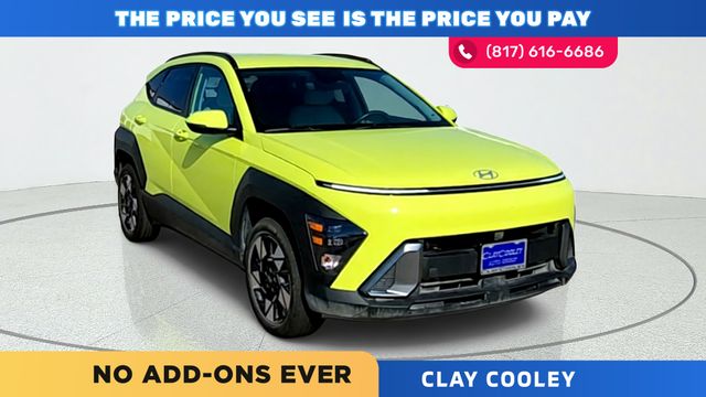 Neoteric Yellow 2024 Hyundai Kona SUV / Crossover All-Wheel Drive Continuously Variable Transmission