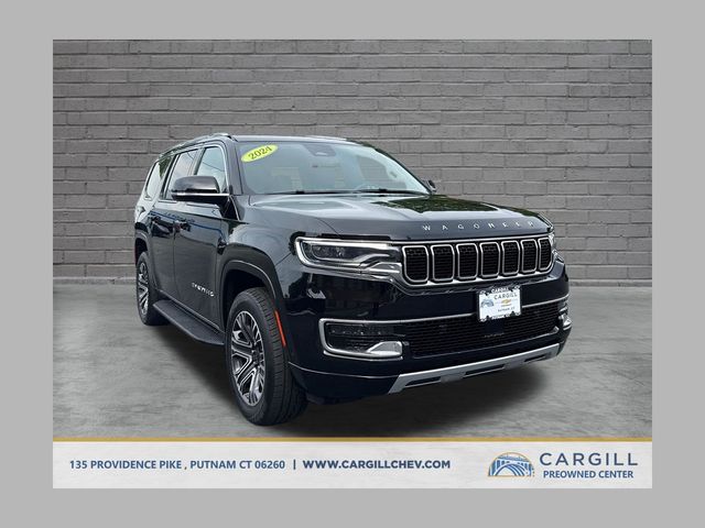 Diamond Black Crystal Pearlcoat 2024 Jeep Wagoneer SUV / Crossover Four-Wheel Drive 8-Speed Automatic