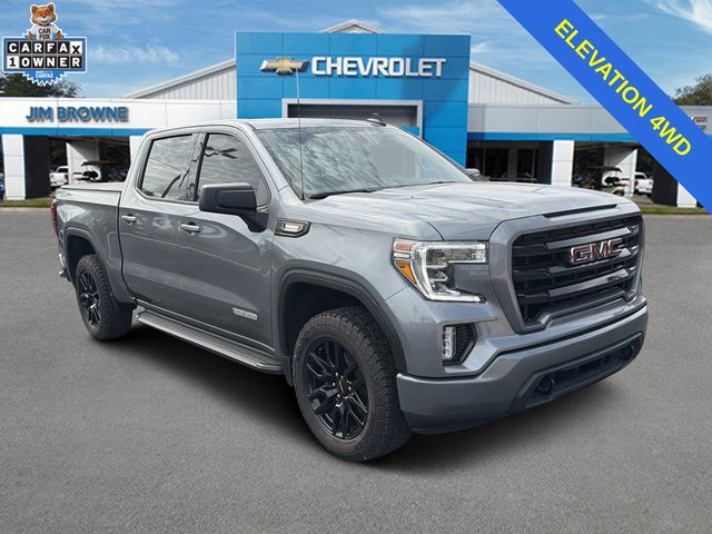 Gray (Satin Steel Metallic) 2021 GMC Sierra 1500 Pickup Truck Four-Wheel Drive Automatic
