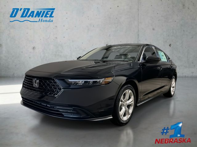 Crystal Black Pearl 2026 Honda Accord Sedan Front-Wheel Drive Continuously Variable Transmission