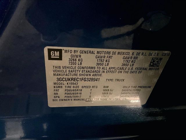 2015 Chevrolet Silverado 1500 LT Blue at Sutliff Volkswagen