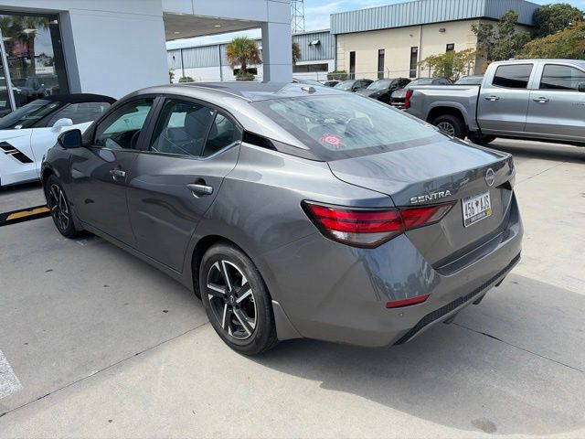 2024 Gun Metallic Nissan Sentra SV FWD Sedan